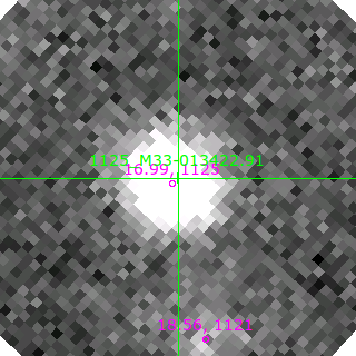 M33-013422.91 in filter V on MJD  58420.080