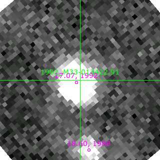 M33-013422.91 in filter V on MJD  58695.360