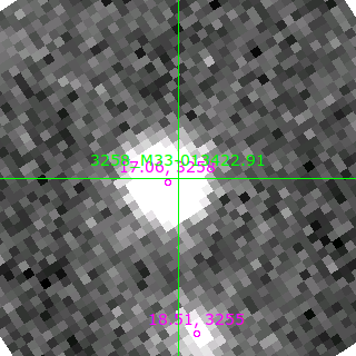 M33-013422.91 in filter V on MJD  58902.060