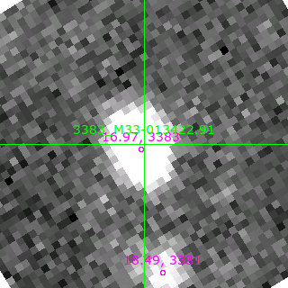 M33-013422.91 in filter V on MJD  59056.380