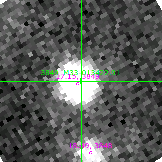 M33-013422.91 in filter V on MJD  59082.340