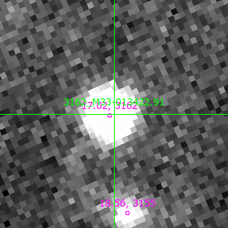 M33-013422.91 in filter V on MJD  60292.170