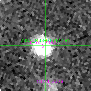 M33-013422.91 in filter V on MJD  60506.380