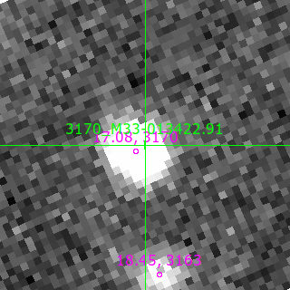 M33-013422.91 in filter V on MJD  60529.370