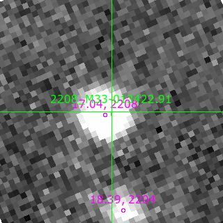 M33-013422.91 in filter V on MJD  60529.370