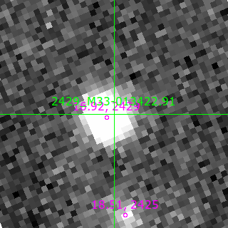 M33-013422.91 in filter V on MJD  60564.220