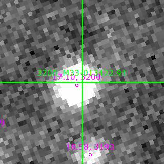 M33-013422.91 in filter V on MJD  60651.150