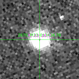 M33-013424.78 in filter B on MJD  60556.240