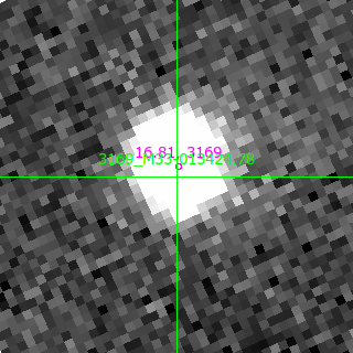 M33-013424.78 in filter V on MJD  60290.150