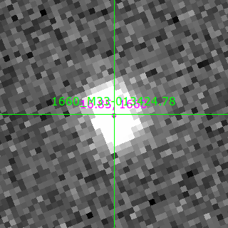 M33-013424.78 in filter V on MJD  60594.100