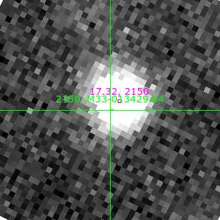 M33-013429.64 in filter B on MJD  58073.190
