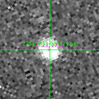 M33-013429.64 in filter B on MJD  60504.380