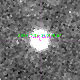M33-013429.64 in filter B on MJD  60651.140