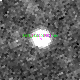 M33-013429.64 in filter V on MJD  60172.370