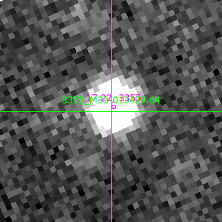 M33-013429.64 in filter V on MJD  60292.180