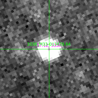 M33-013429.64 in filter V on MJD  60342.080