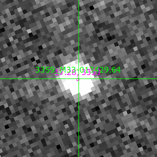 M33-013429.64 in filter V on MJD  60529.360