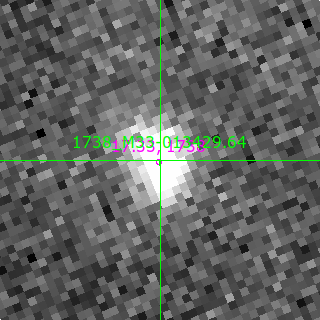 M33-013429.64 in filter V on MJD  60594.100