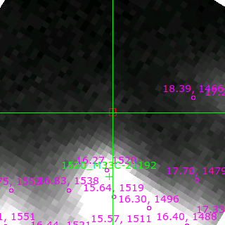 M33-013432.76 in filter B on MJD  58316.380