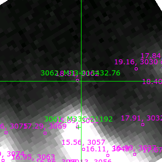 M33-013432.76 in filter B on MJD  59056.380