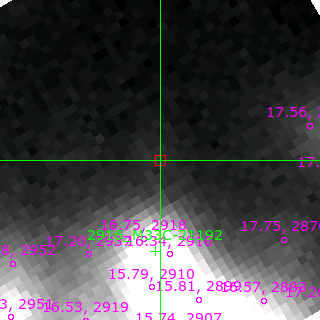 M33-013432.76 in filter B on MJD  59161.070