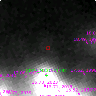 M33-013432.76 in filter B on MJD  59903.180