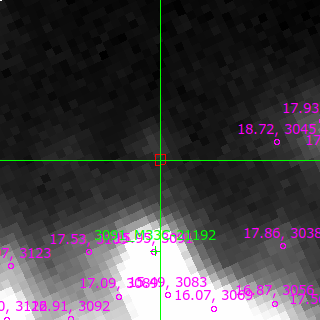 M33-013432.76 in filter B on MJD  60172.370