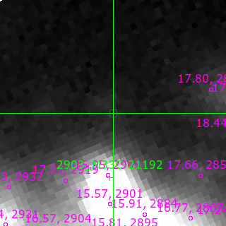 M33-013432.76 in filter B on MJD  60556.250