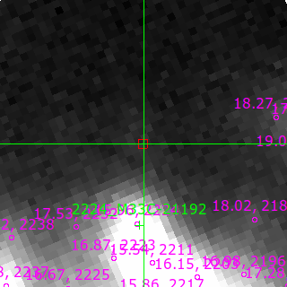 M33-013432.76 in filter B on MJD  60564.220