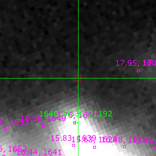 M33-013432.76 in filter B on MJD  60595.130