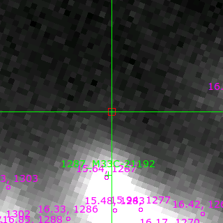 M33-013432.76 in filter I on MJD  57687.130