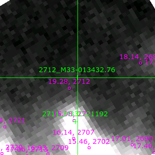 M33-013432.76 in filter I on MJD  59056.380