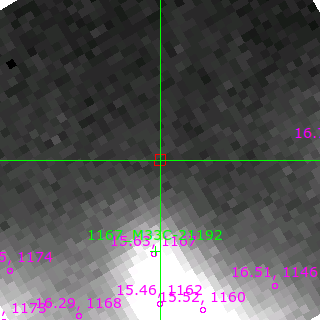 M33-013432.76 in filter I on MJD  59171.080