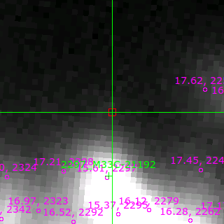 M33-013432.76 in filter V on MJD  56599.170