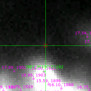 M33-013432.76 in filter V on MJD  56976.160