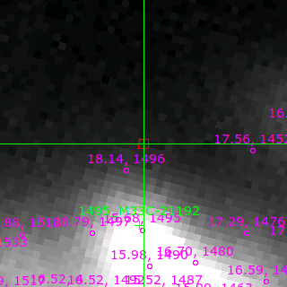 M33-013432.76 in filter V on MJD  57310.130