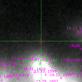M33-013432.76 in filter V on MJD  57401.100