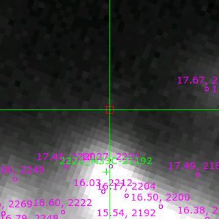M33-013432.76 in filter V on MJD  57687.130