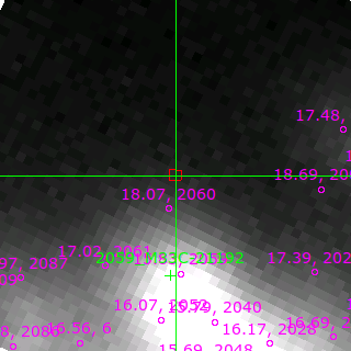 M33-013432.76 in filter V on MJD  58045.150