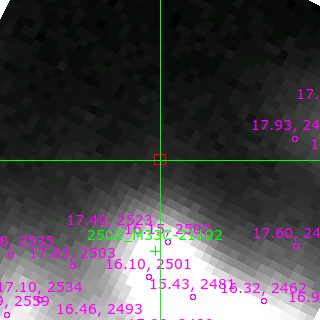 M33-013432.76 in filter V on MJD  58103.160