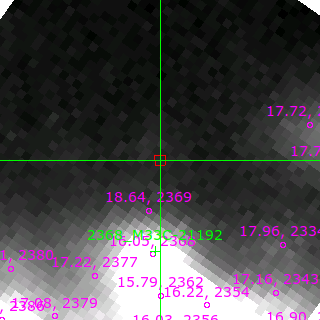 M33-013432.76 in filter V on MJD  58341.380