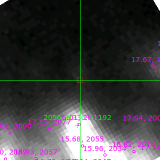M33-013432.76 in filter V on MJD  59081.300
