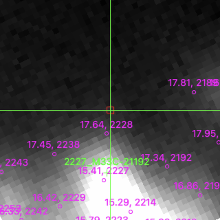 M33-013432.76 in filter V on MJD  59849.190