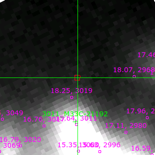 M33-013432.76 in filter V on MJD  59854.190