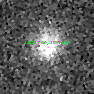 M33-013442.14 in filter B on MJD  57687.130