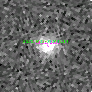 M33-013442.14 in filter B on MJD  58108.110