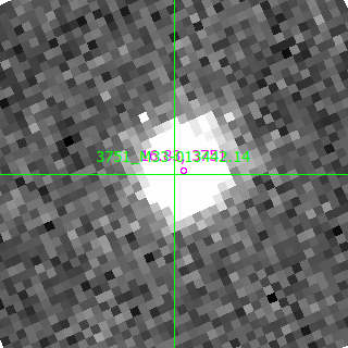 M33-013442.14 in filter R on MJD  60292.180