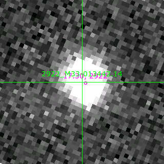 M33-013442.14 in filter V on MJD  57964.330