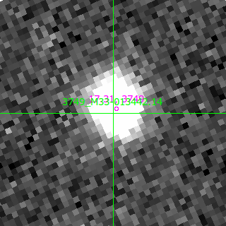 M33-013442.14 in filter V on MJD  60290.150