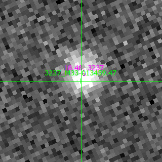 M33-013459.47 in filter B on MJD  60290.150